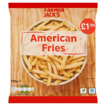 Farmer Jack's American Fries 750g £1.99