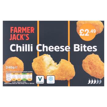Farmer Jack's Chilli Cheese Bites 240g