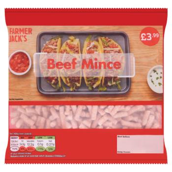 Farmer Jack's Beef Mince 400g