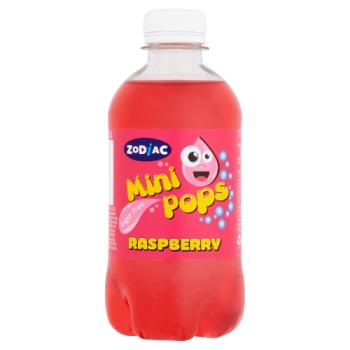 Zodiac Mini Pops Raspberry 330ml