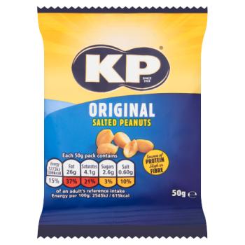 KP Original Salted Peanuts 50g