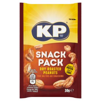 KP Snack Pack Dry Roasted Peanuts 30g