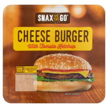 Snax on the Go Cheese Burger with Tomato Ketchup 140g