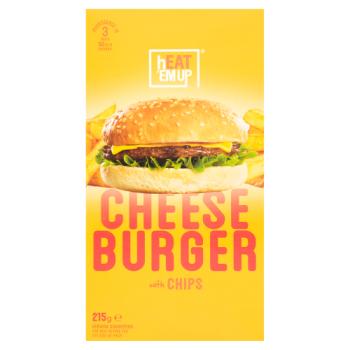 Heat Em Up Chse Brger&chips