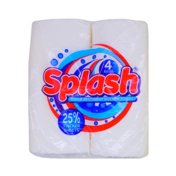 Splash Super Absorbent Kitchen Towel 4s 