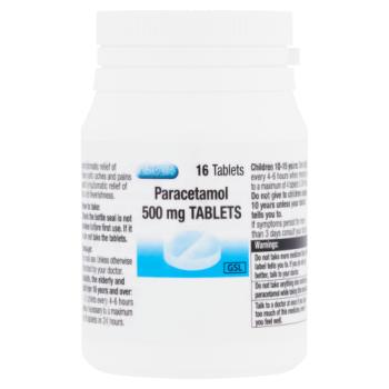 Aspar Paracetamol 500mg Tablets 16 Tablets