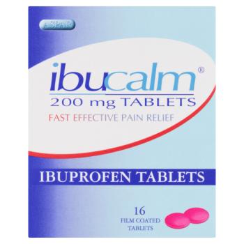 Aspar Ibucalm 200 mg Tablets 16 Film Coated Tablets