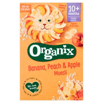Organix Banana, Peach & Apple Muesli 200g