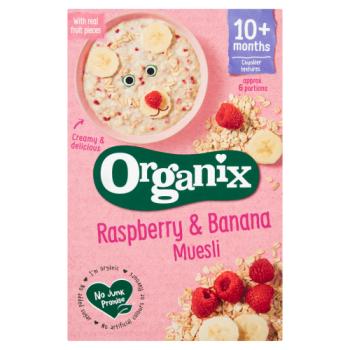 Organix Organix Banana And Raspberry Mu
