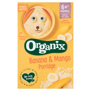 Organix Banana And Mango Porridge 120g