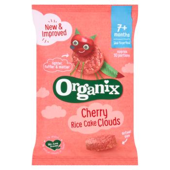 Organic Cherry Rice Cake Clouds