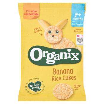 Organix Baby Rice Cakes - Banana