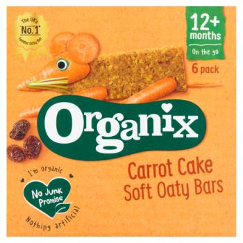 Organix Goodies Carrot Cake Cereal Bars