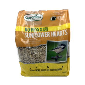 Gardman No Mess Sunflower Hearts 