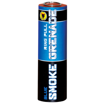 Black Cat Blue Smoke Grenade Ring Pull Single 