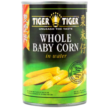 Tiger Tiger Whole Baby Corn in Water 425g
