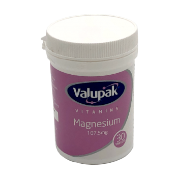 Valupak Magnesium 187.5mg 30s