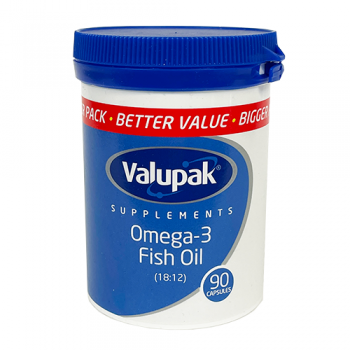 Valupak Omega-3 Fish Oil Capsules 90s 