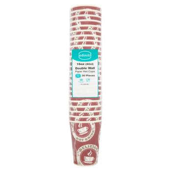 16oz Double Wall Paper Cups