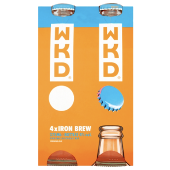 WKD Iron Brew 4 x 275ml PM £5.49 