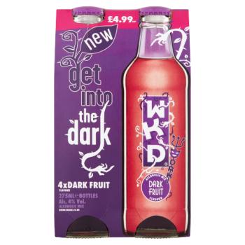 Wkd Dark Fruit 4pk Pm 4.99..