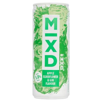 Wkd Mixd Aple Eldflwr Gin