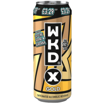 WKD X Gold 500ml PM £3.29 