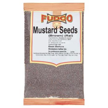 Fudco Mustard Seeds Brown Large 100g