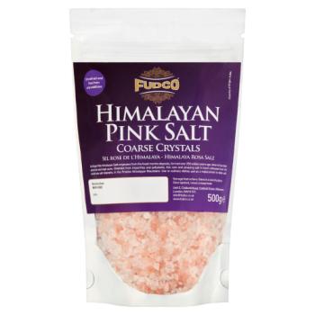 Fudco Himalayan Pink Salt Coarse Crystals 500g