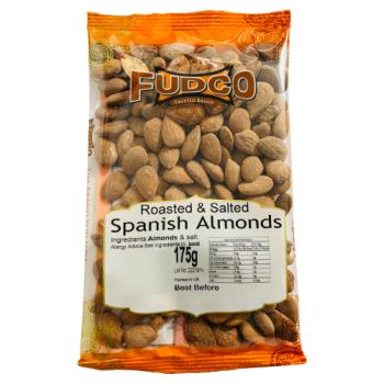 Fudco Roasted & Salted Spanish Almonds 175g