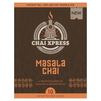 Chai Xpress Masala Chai Instant Tea 10 Sachets 200g