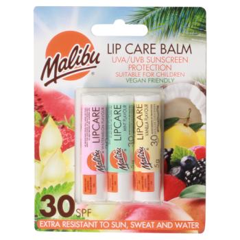 Malibu Lip Care Balm 30 SPF 3 x 5g
