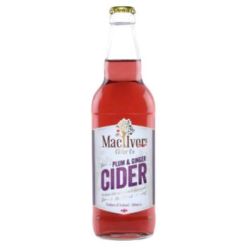 Mac Ivors Cider Co Plum & Ginger Cider 500ml