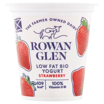 Rowan Glen Low Fat Bio Yogurt Strawberry 125g