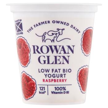 Rowan Glen Low Fat Bio Yogurt Raspberry 125g