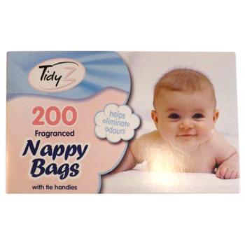 TidyZ Fragranced Nappy Bags 200pk
