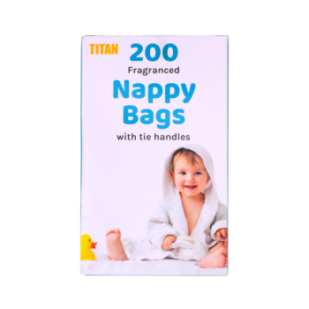 Titan Fragranced Nappy Bags with Tie Handles 200s 