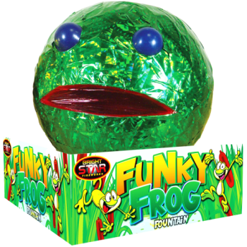Bright Star Fireworks Funky Frog Fountain 