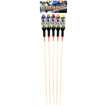 Bright Star Fireworks War Hawks Rocket Pack 5pk 