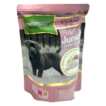 Natures Menu Chicken & Lamb with Rice Junior Dog Food 