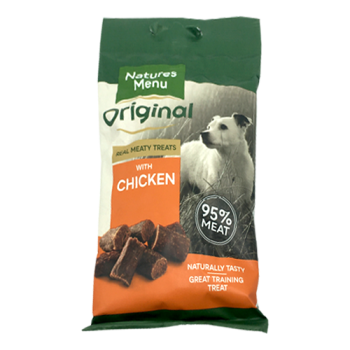 Natures Menu Original Real Meaty Dog Treats with Chicken