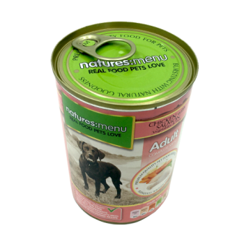 Natures Menu Chicken with Salmon, Vegetables & Rice Adult Dog Food 
