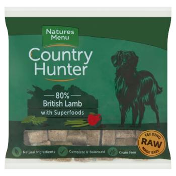 Natures Menu Country Hunter 80% British Lamb with Superfoods 1kg