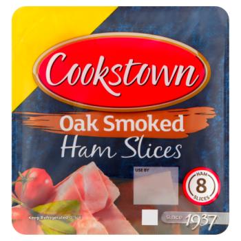 Cookstown Oak Smoked 8 Ham Slices 90g