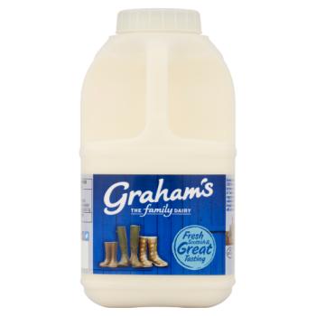 Graham's The Family Dairy Whole Milk 568ml