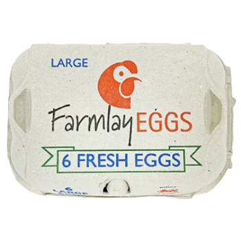 Farmlay Eggs Large Fresh Eggs 6pk 