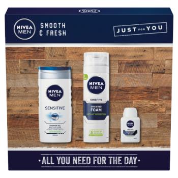 NIVEA MEN Sensitive Smooth & Fresh Gift Set
