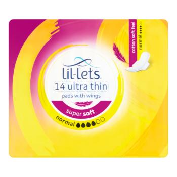 Lil-Lets 14 Normal Ultra Thin Pads with Wings