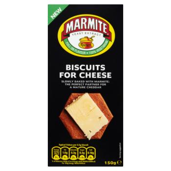 Marmite Biscuit For Cheese