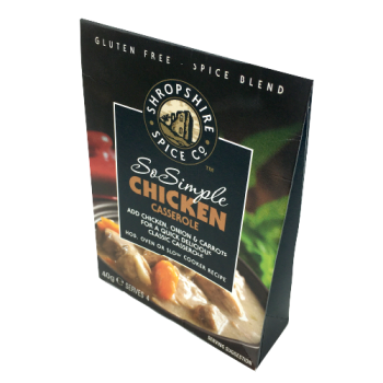 Shropshire Spice Co So Simple Chicken Casserole Spice Blend Gluten Free 40g 